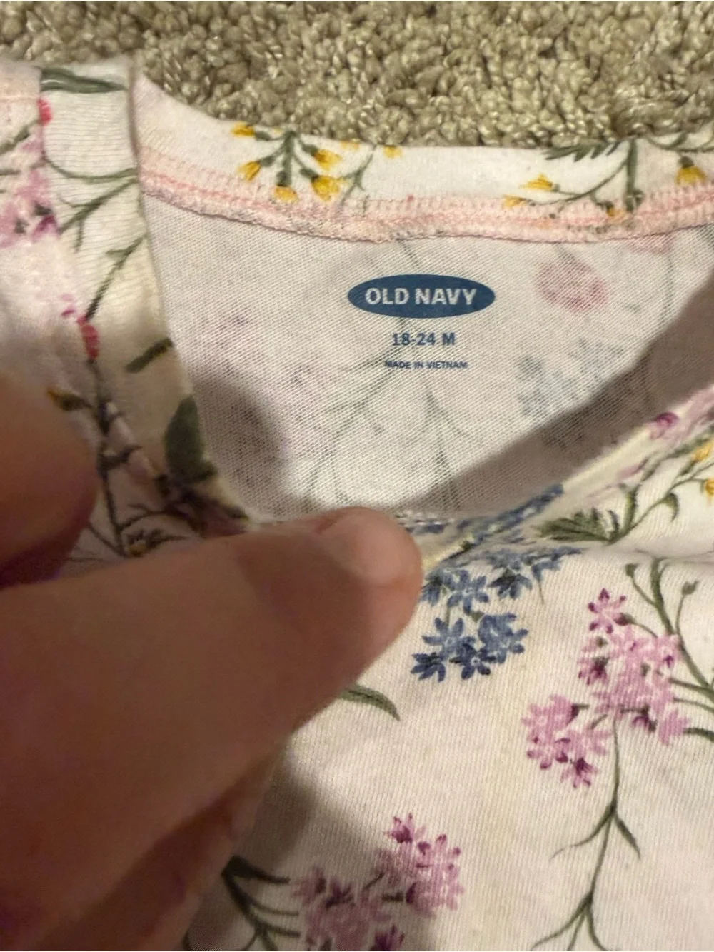 Old Navy Floral Top Bundle | 2T / 18–24M | 2-Piece